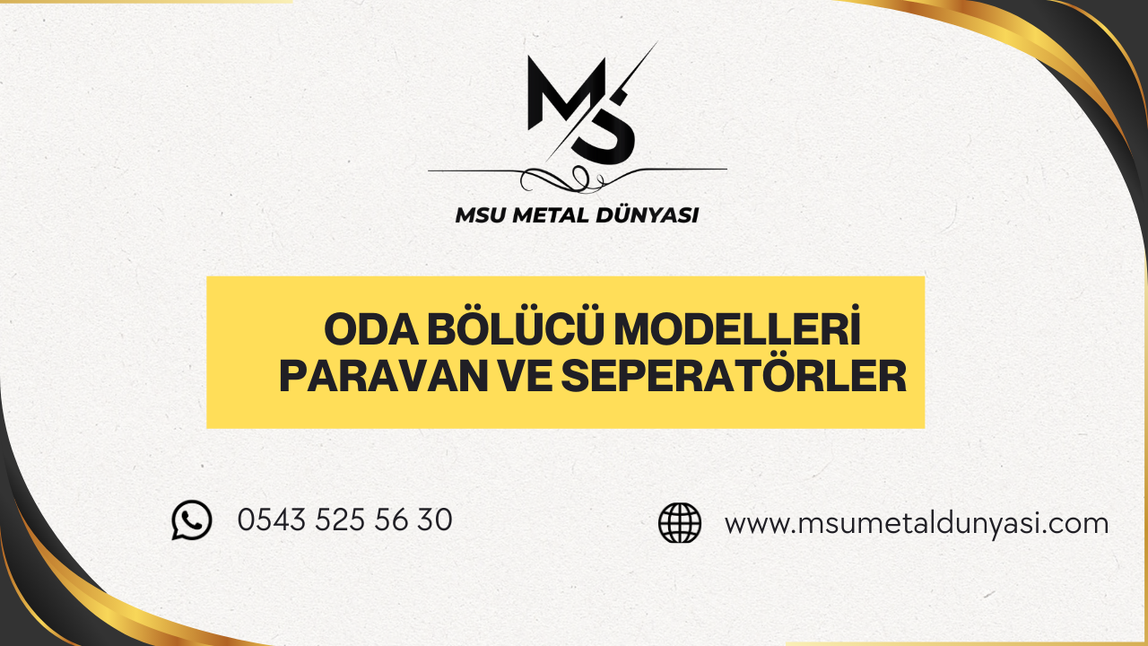 Oda Bölücü Paravan Nedir? | Seperatör Seçimi Nasıl Yapılır