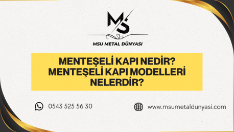 Menteşeli Kapı Nedir? Menteşeli Kapı Modelleri Nelerdir?