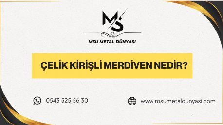 Çelik Kirişli Merdiven Nedir? Konstrüksiyon Merdiven Sistemleri ve Avantajları