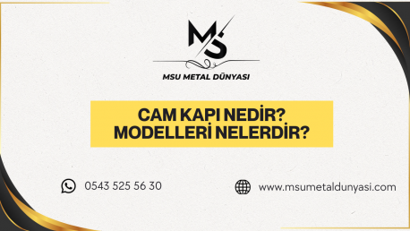 Cam Kapı Nedir? Cam Kapı Modelleri
