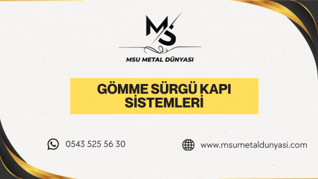 Gömme Sürgü Kapı Sistemleri