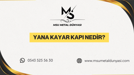 Yana Kayar Kapı Nedir? Yana Kayar Kapı Sistemleri Nelerdir?