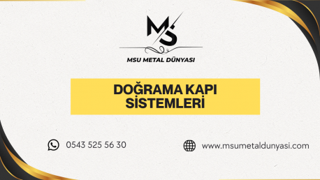 Doğrama Kapı Sistemleri